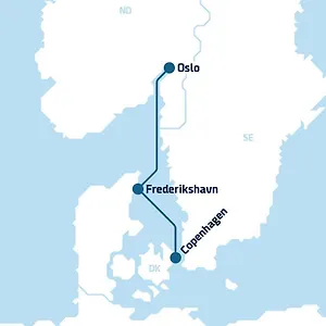 Dfds Ferry - To Oslo Copenhague
